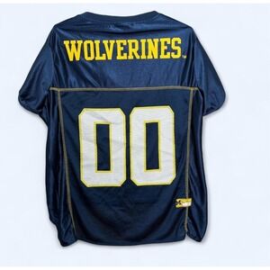 Wolverines Navy Blue Jersey For Dogs XL Tailgate NCAA Michigan Game Day Pets